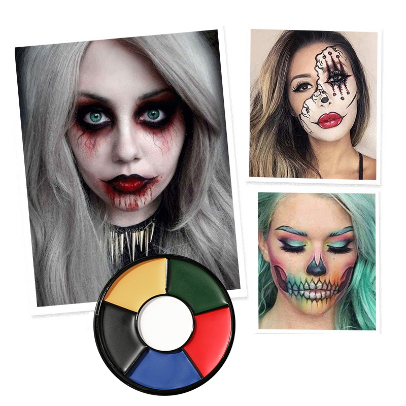 Camo Face Paint - Palette di 6 colori per trucco