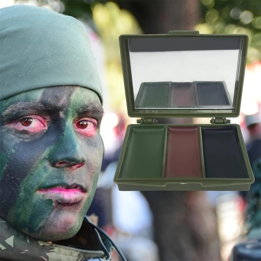 Camo Face Paint - Kit per il trucco mimetico a