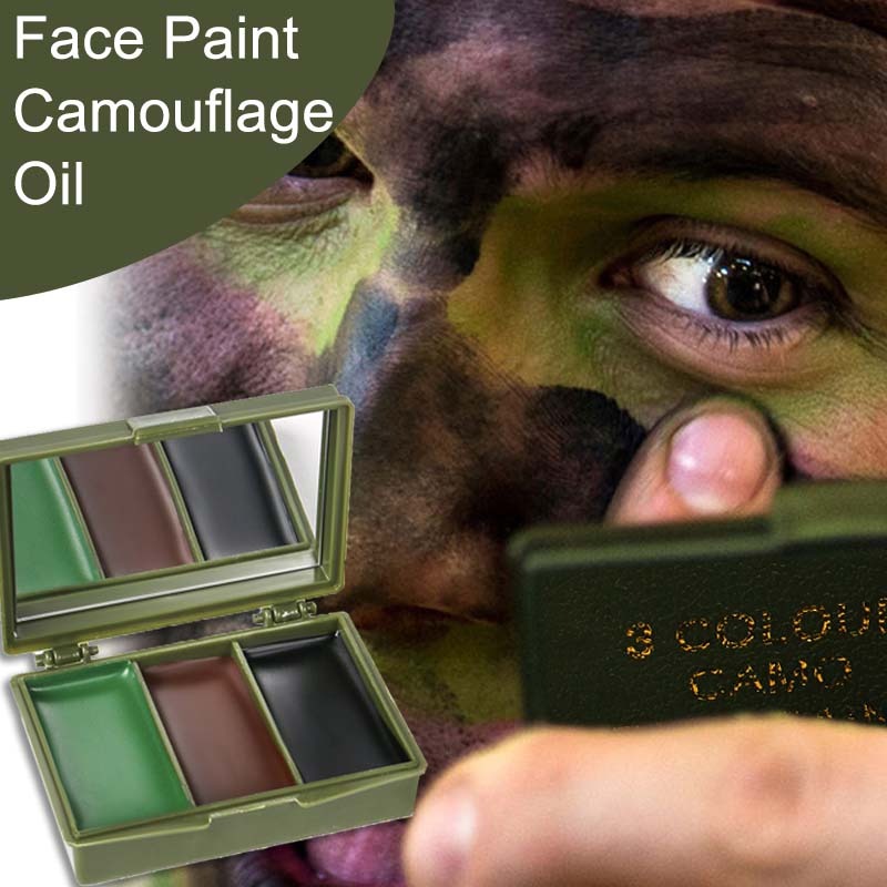 Trucco mimetico a tre colori p - Camo Face Paint recensione e prezzo