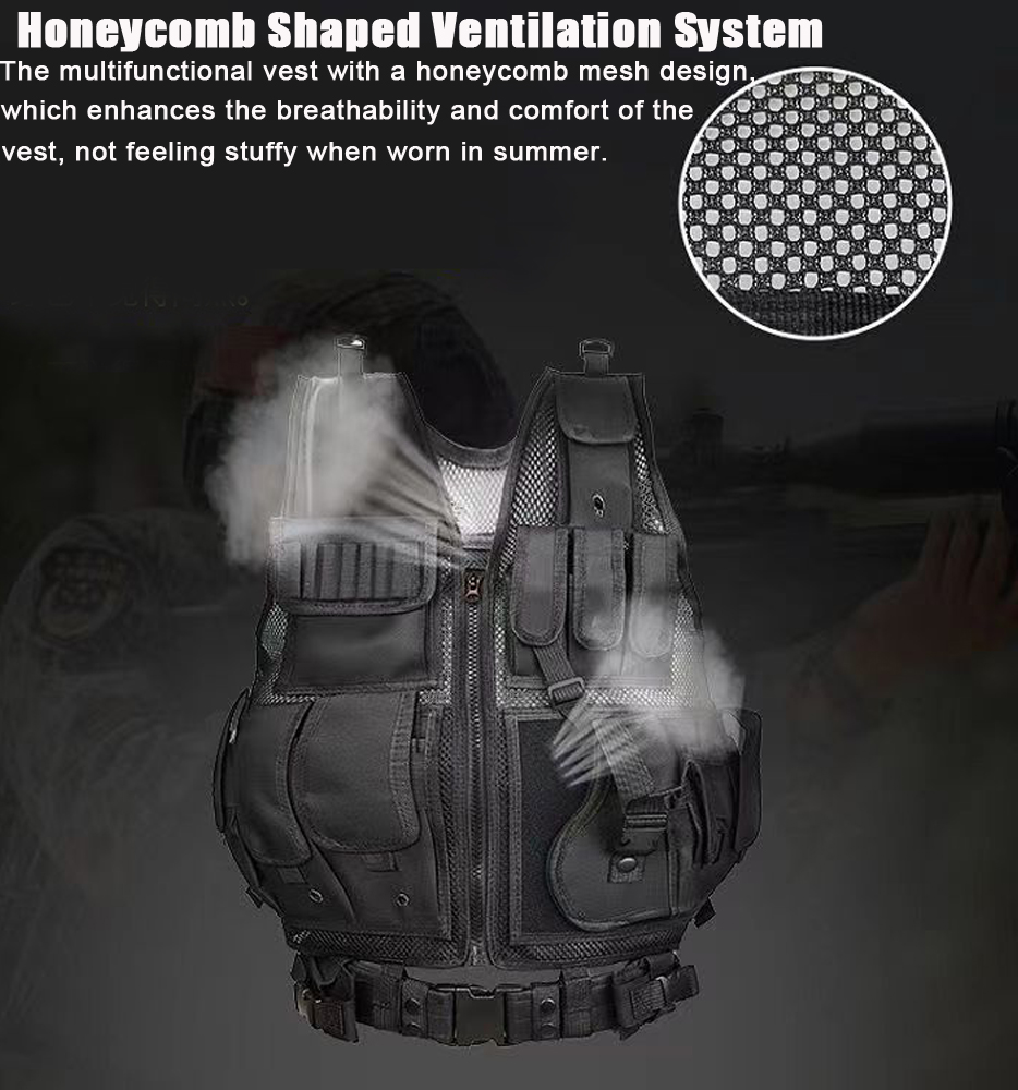Gilet Tattico Molle Regolabile - Hunting Outdoor Game recensione e prezzo