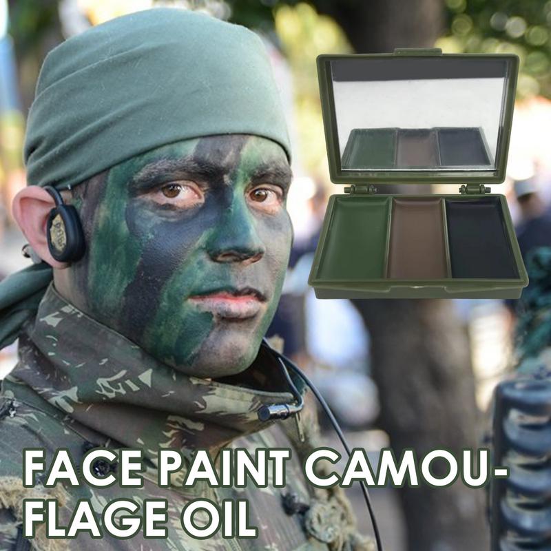 3 colori fan dell'esercito CS  - Camo Face Paint recensione e prezzo